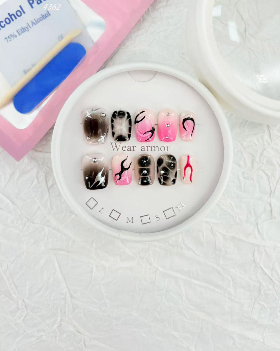 zb12..Sweet and gentle 27-color wearable nail art