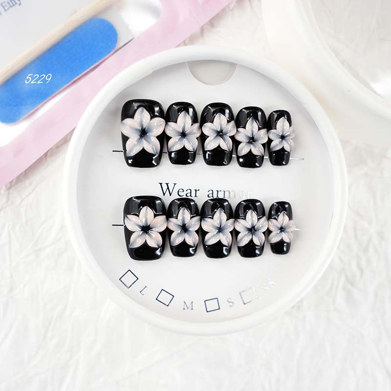 zb40..Different styles press on nails display