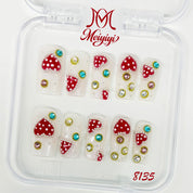 zb140..A collection of 24 exquisite nails