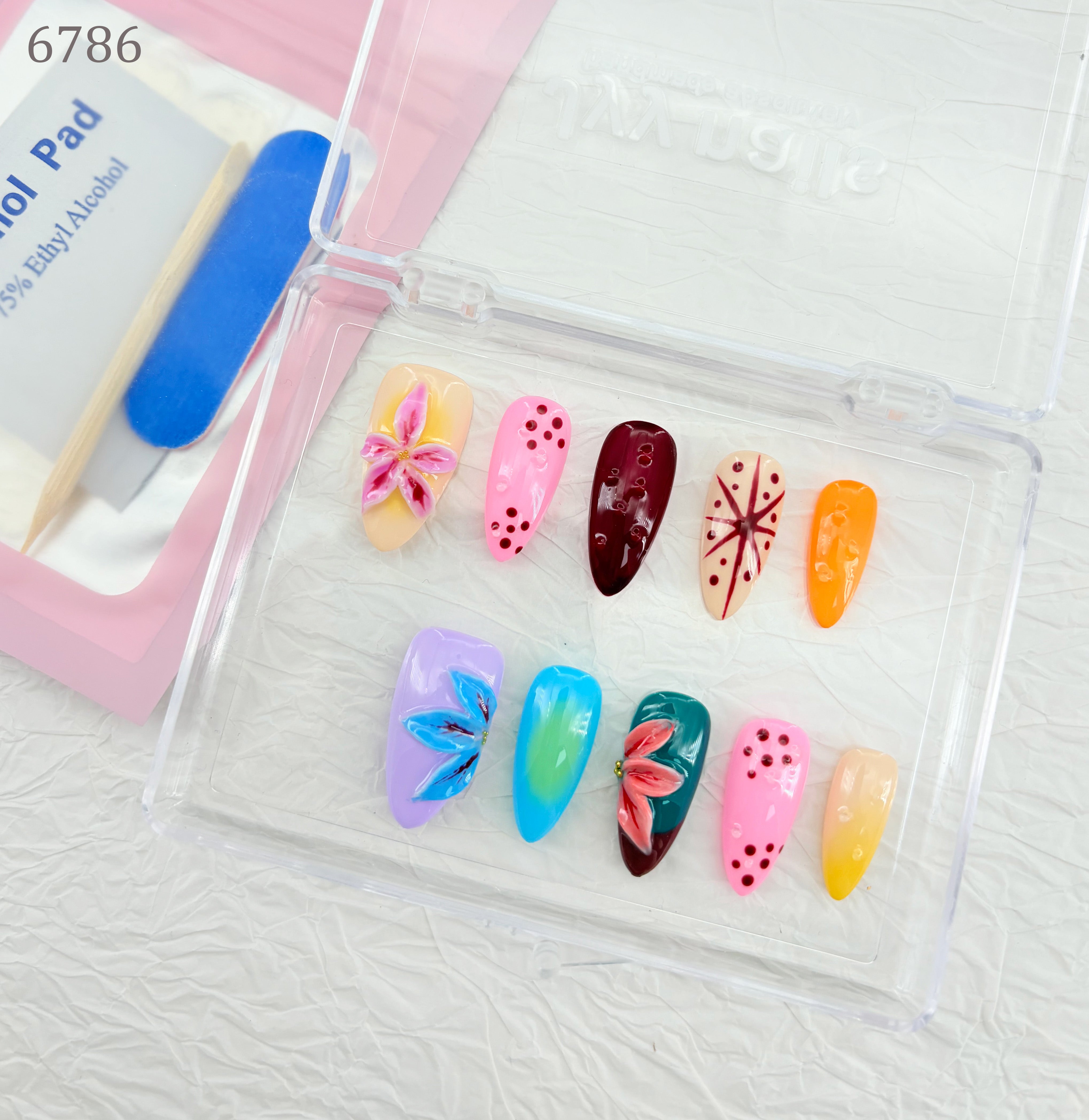 zb90..Nail sets in different styles!