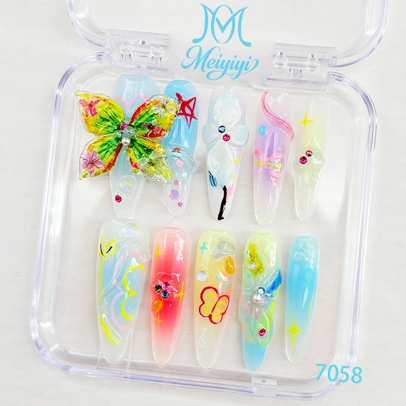 zb101..Different styles of nails