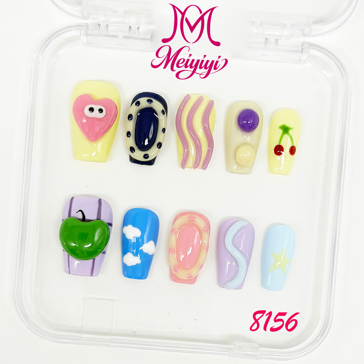 zb140..A collection of 24 exquisite nails