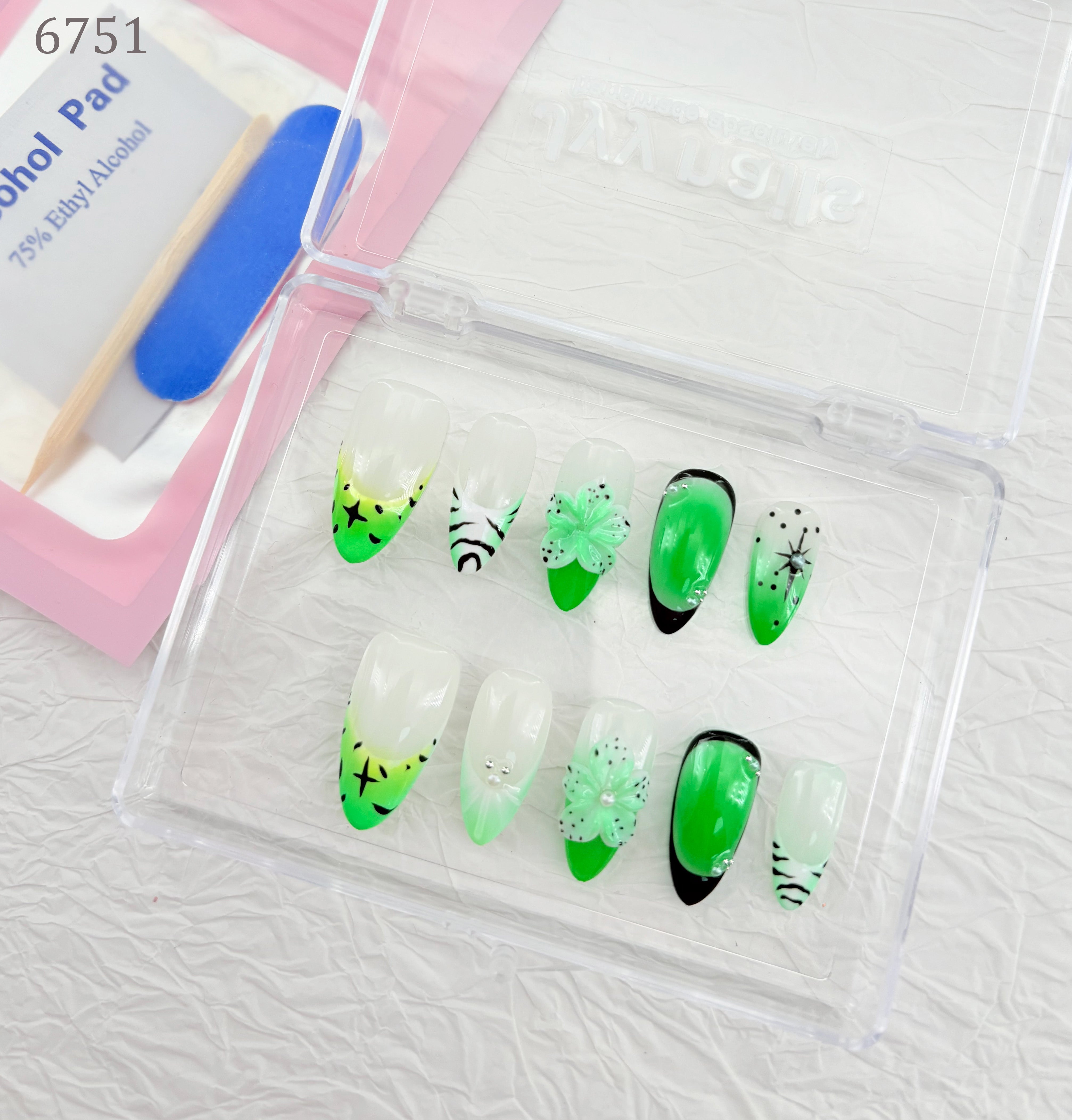 zb90..Nail sets in different styles!