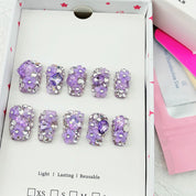 zb21..A variety of dazzling and colorful nail wraps