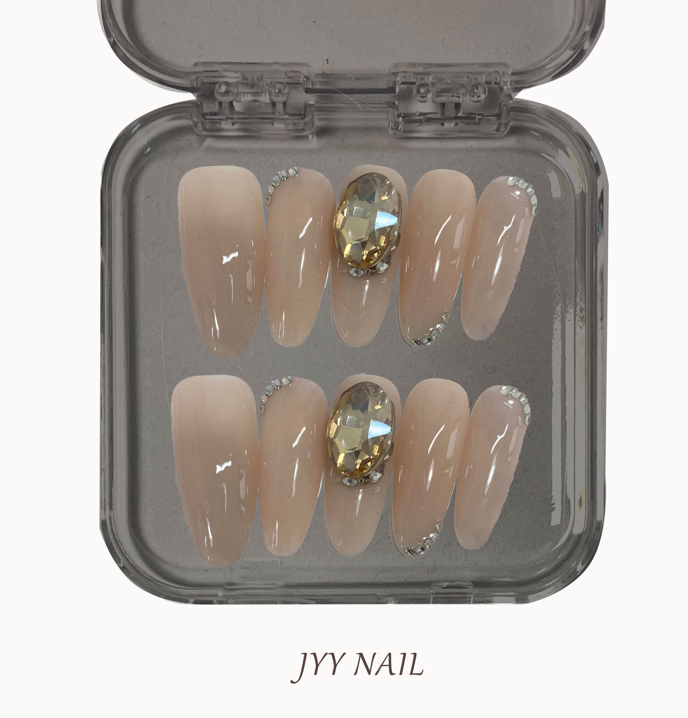A332 Ice through naked powder：Ice Transparent Nude Powder High Gentle Manicure