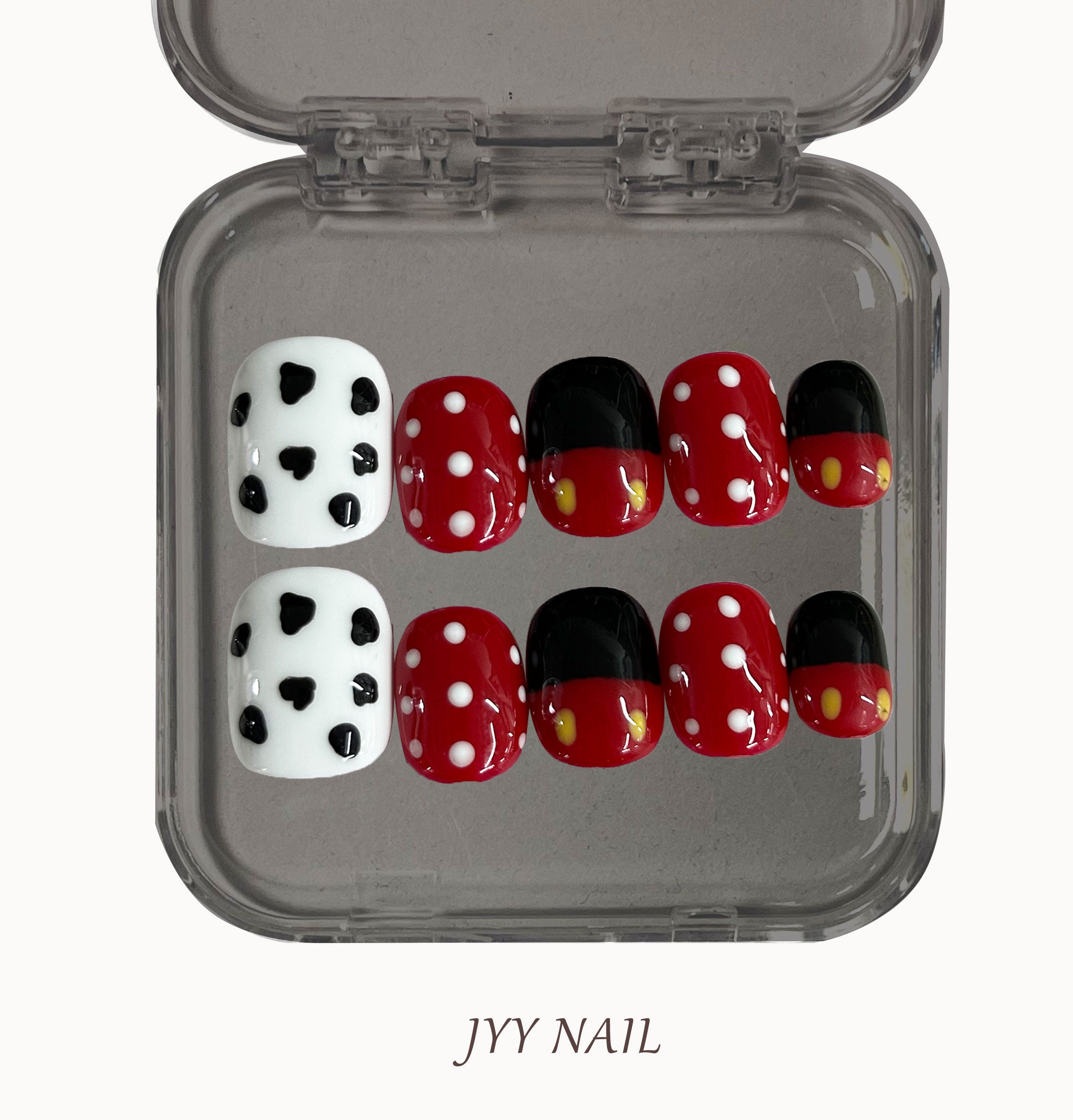 A354 Mickey：Pure handmade luxury custom manicure