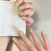 A1151-Fashionable and trendy custom-made heavy-duty wearable false nail stickers