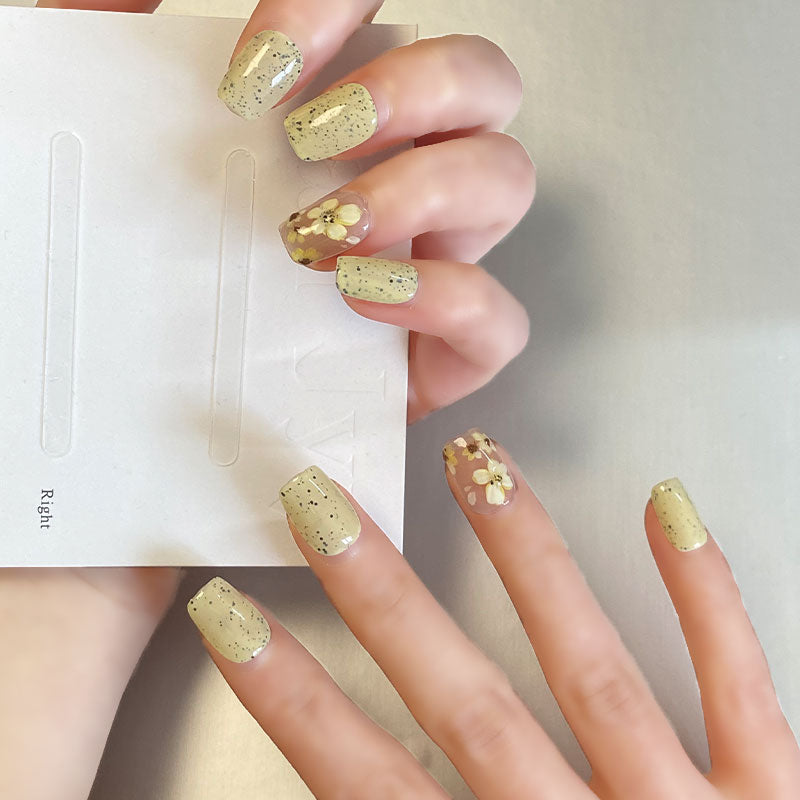 A1151-Fashionable and trendy custom-made heavy-duty wearable false nail stickers