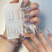 A1325-Handmade 2025 bestseller custom nail art trend, fashionable and international style