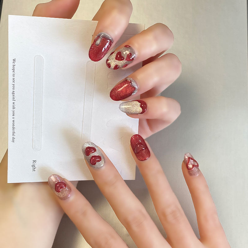 A1148-New French cat-eye street style hot girl nail art, original by MYY