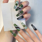 A1327-Handmade 2025 bestseller custom nail art trend, fashionable and international style