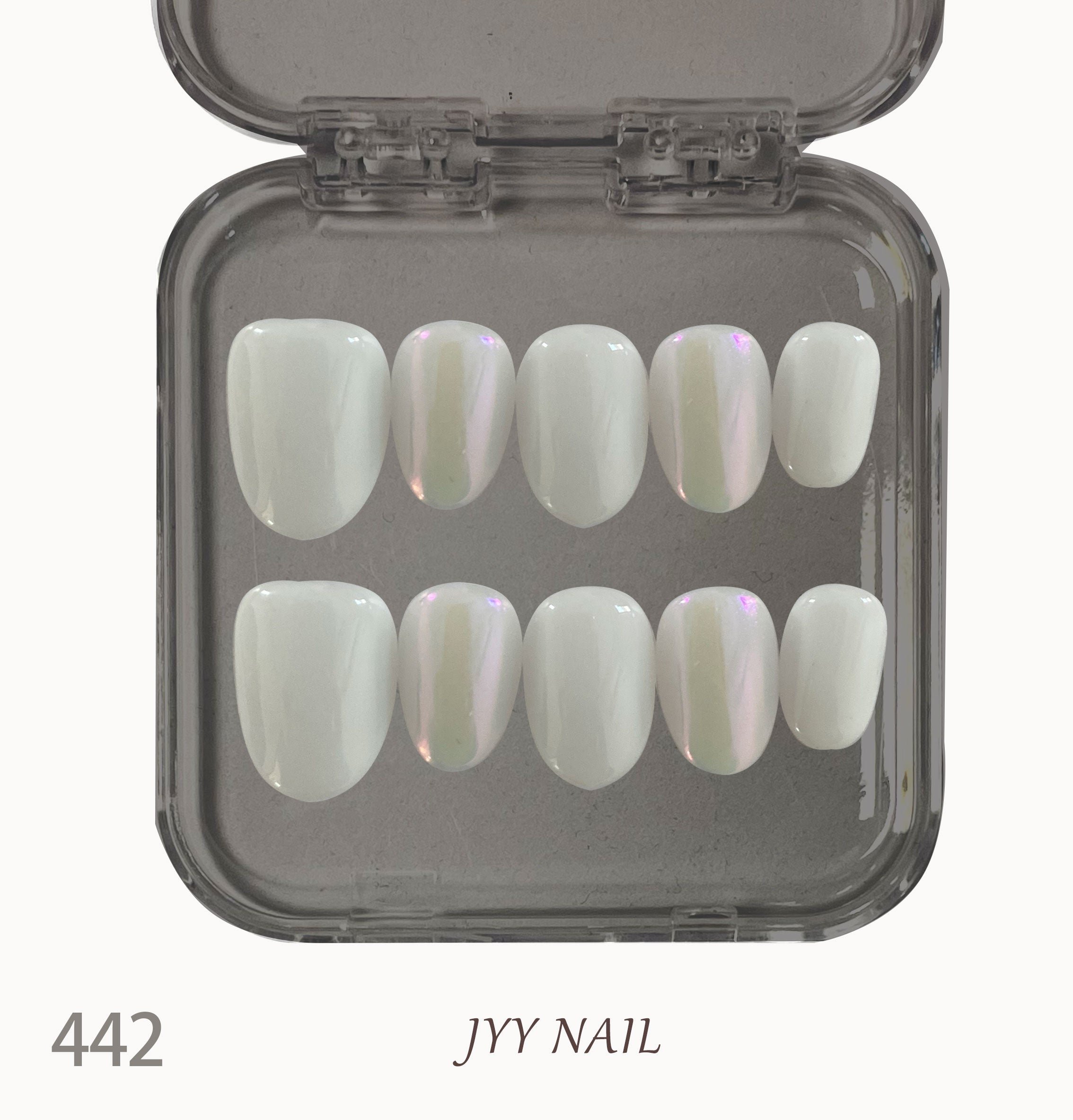 A442Ice is creamy white:Pure Desire Pure Air Ice Cream Manicure