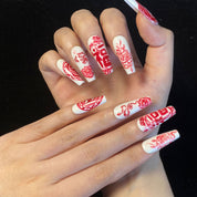 A1711-Meiyiyi original pure handmade wearing nails high-end custom luxury high-end style