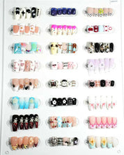 zb53..A display panel featuring a variety of wearable armor designs