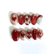 A1148-New French cat-eye street style hot girl nail art, original by MYY