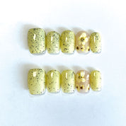 A1151-Fashionable and trendy custom-made heavy-duty wearable false nail stickers