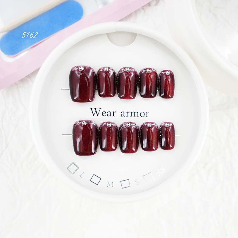 zb40..Different styles press on nails display