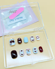 zb53..A display panel featuring a variety of wearable armor designs