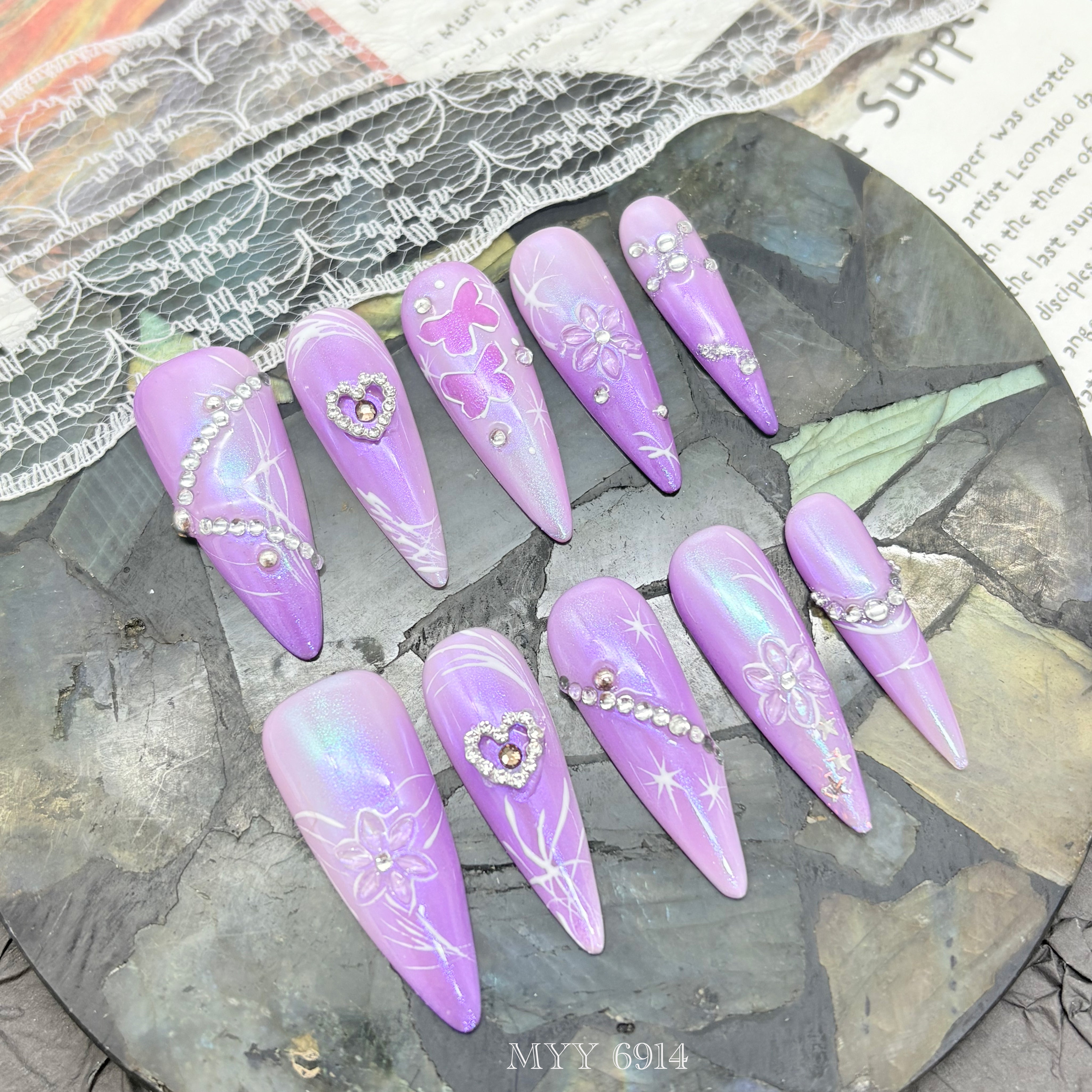 zb95..Different styles of nails