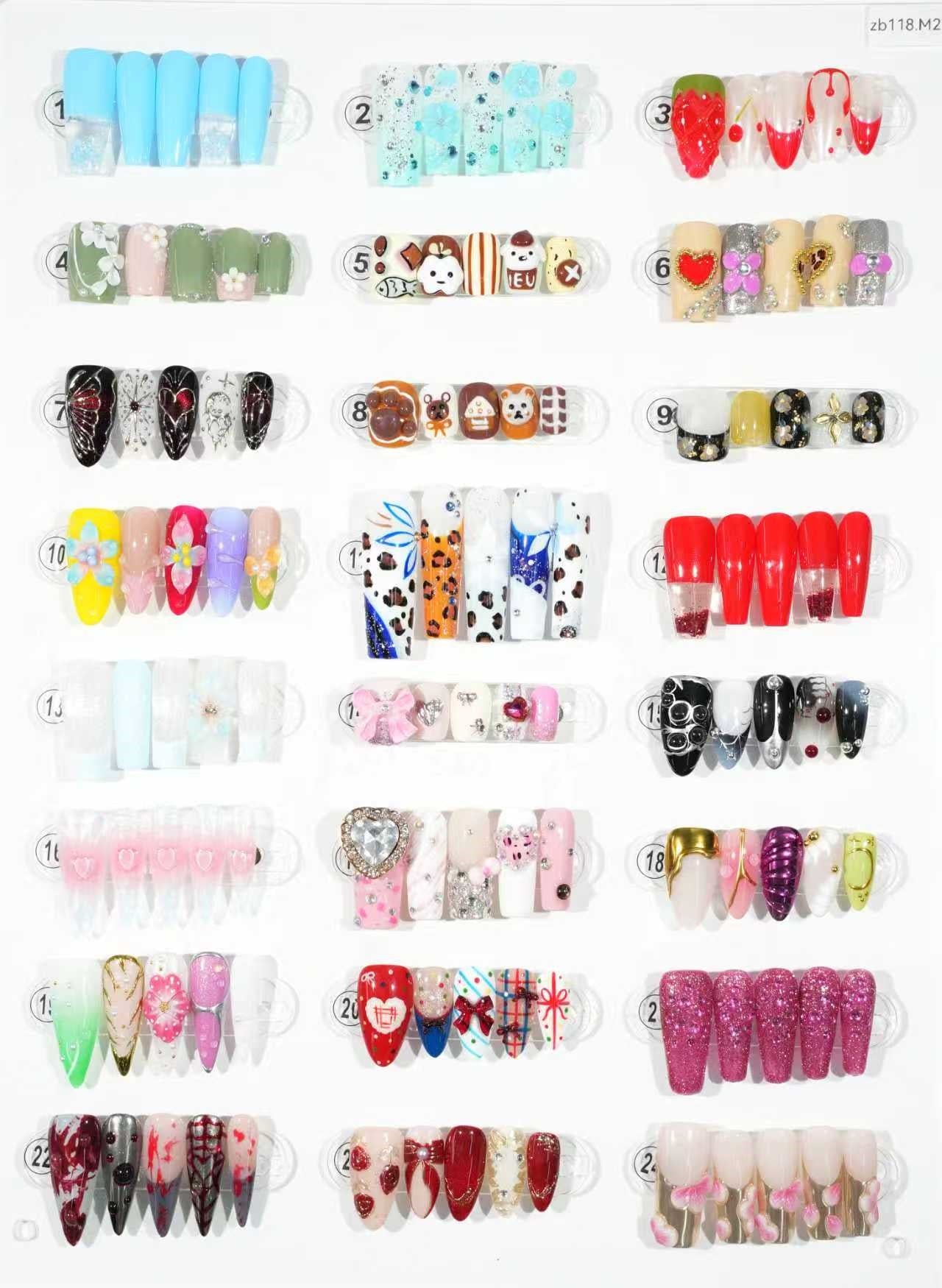 zb118..A wide variety of nails
