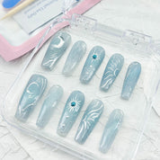 zb29..Twenty-four types of long and short nails