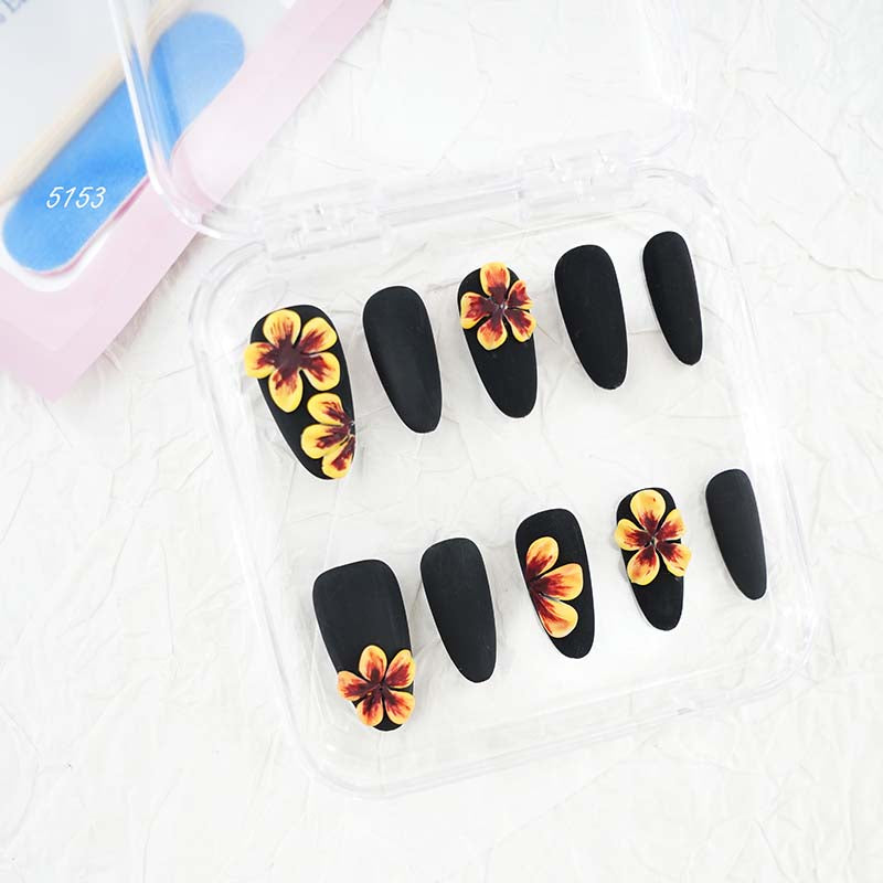 zb40..Different styles press on nails display