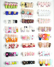 zb84..24 kinds of nail art designs