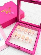 zb16..Colorful and richly decorated nail wear